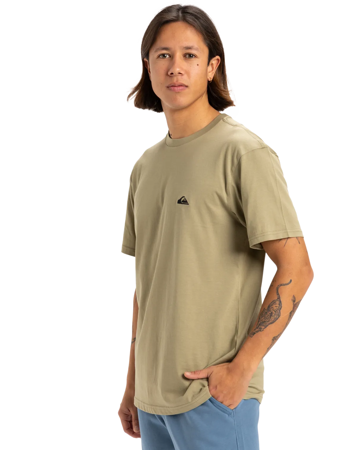 Basic T-Shirt in Aloe