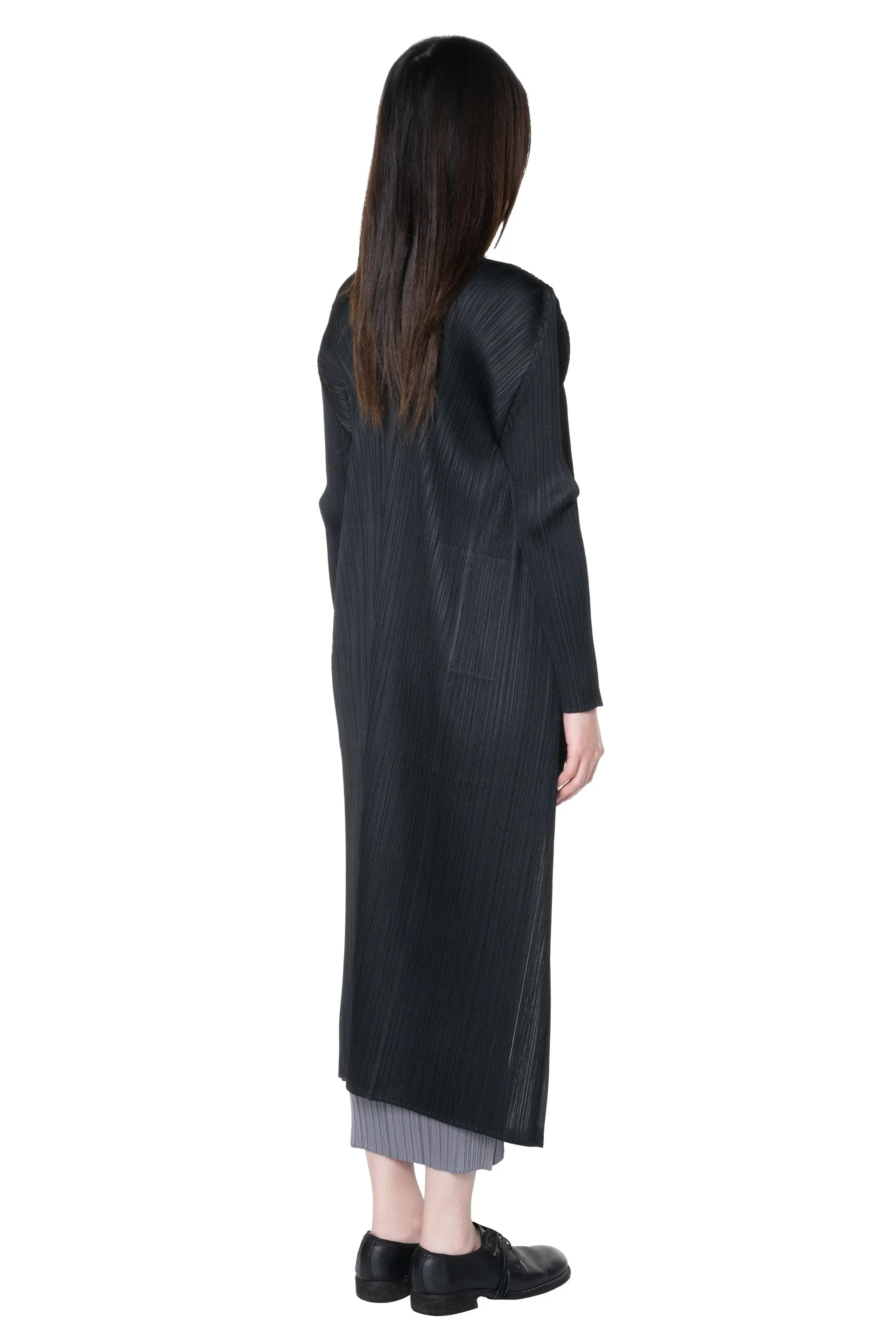 Basics Long Coat Black
