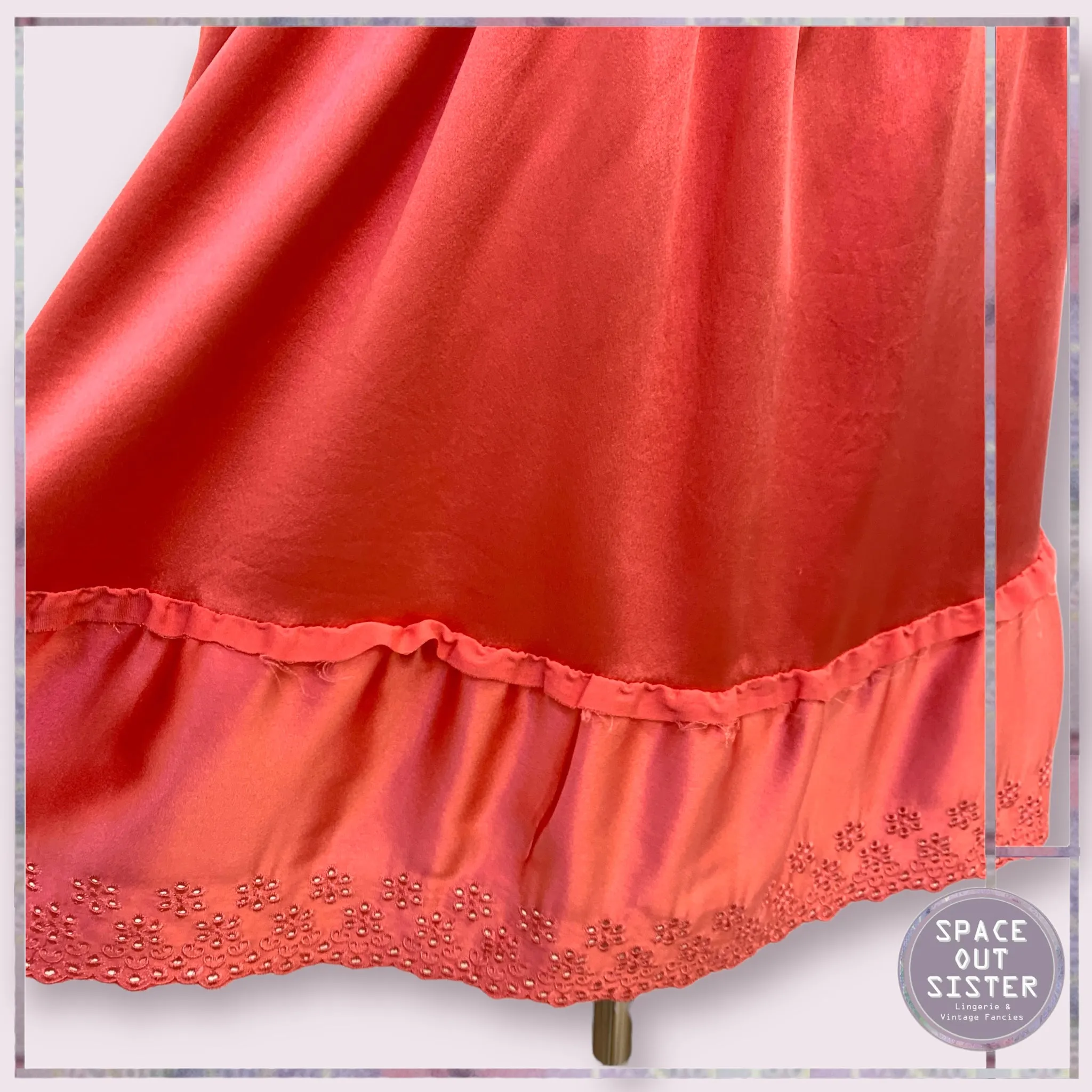Boston Proper Coral Silk