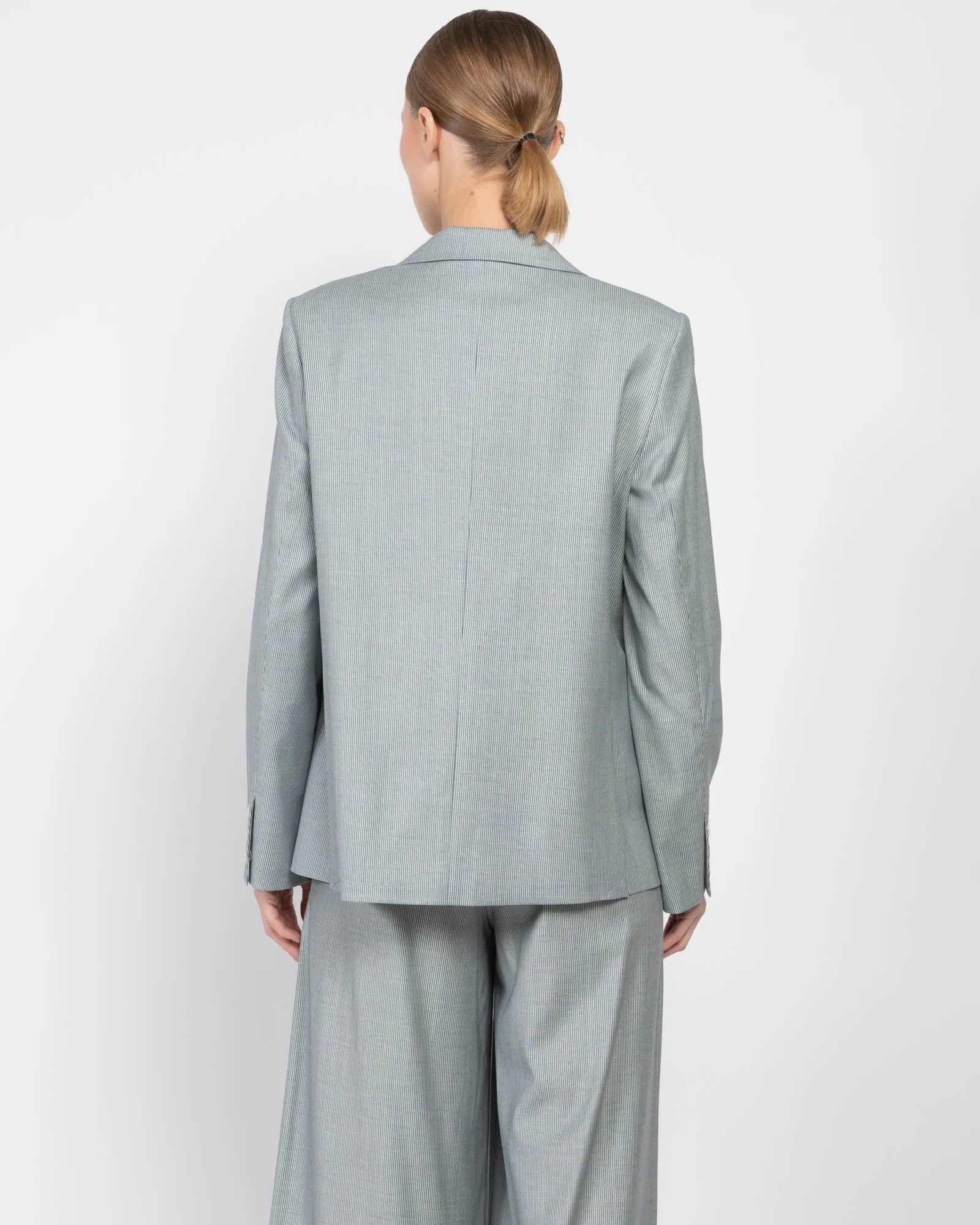 Boyfriend Blazer With Zipper
