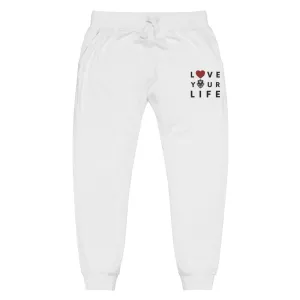 Caribbean Rich - Love Your Life Embroidered Unisex Premium Joggers