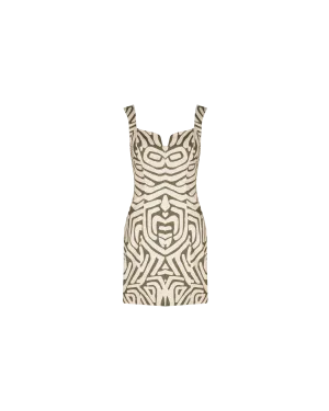 CECE MINI DRESS MAZE