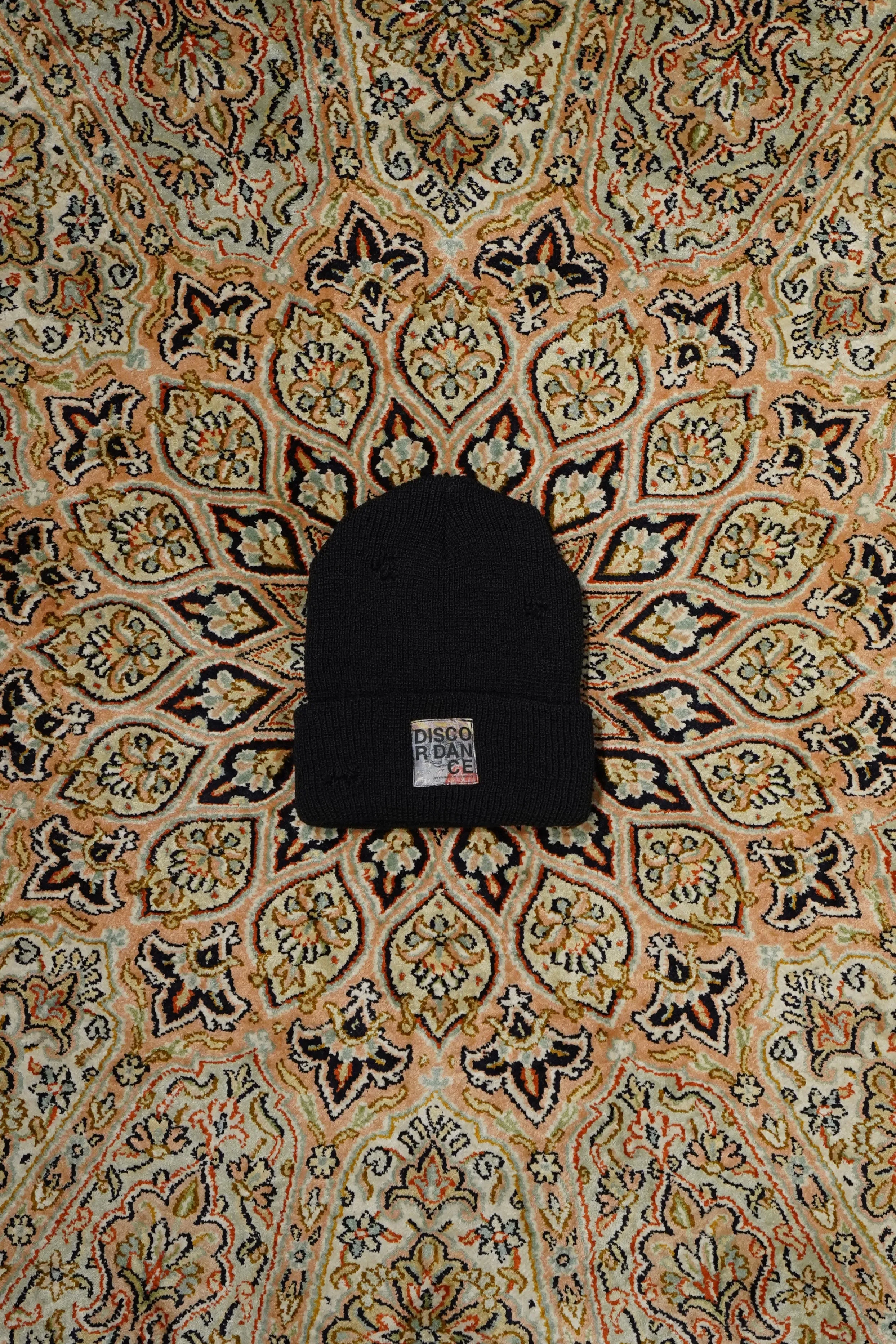 Children of the discordance CIGARETTE HOTEL KNIT CAP (BLACK)