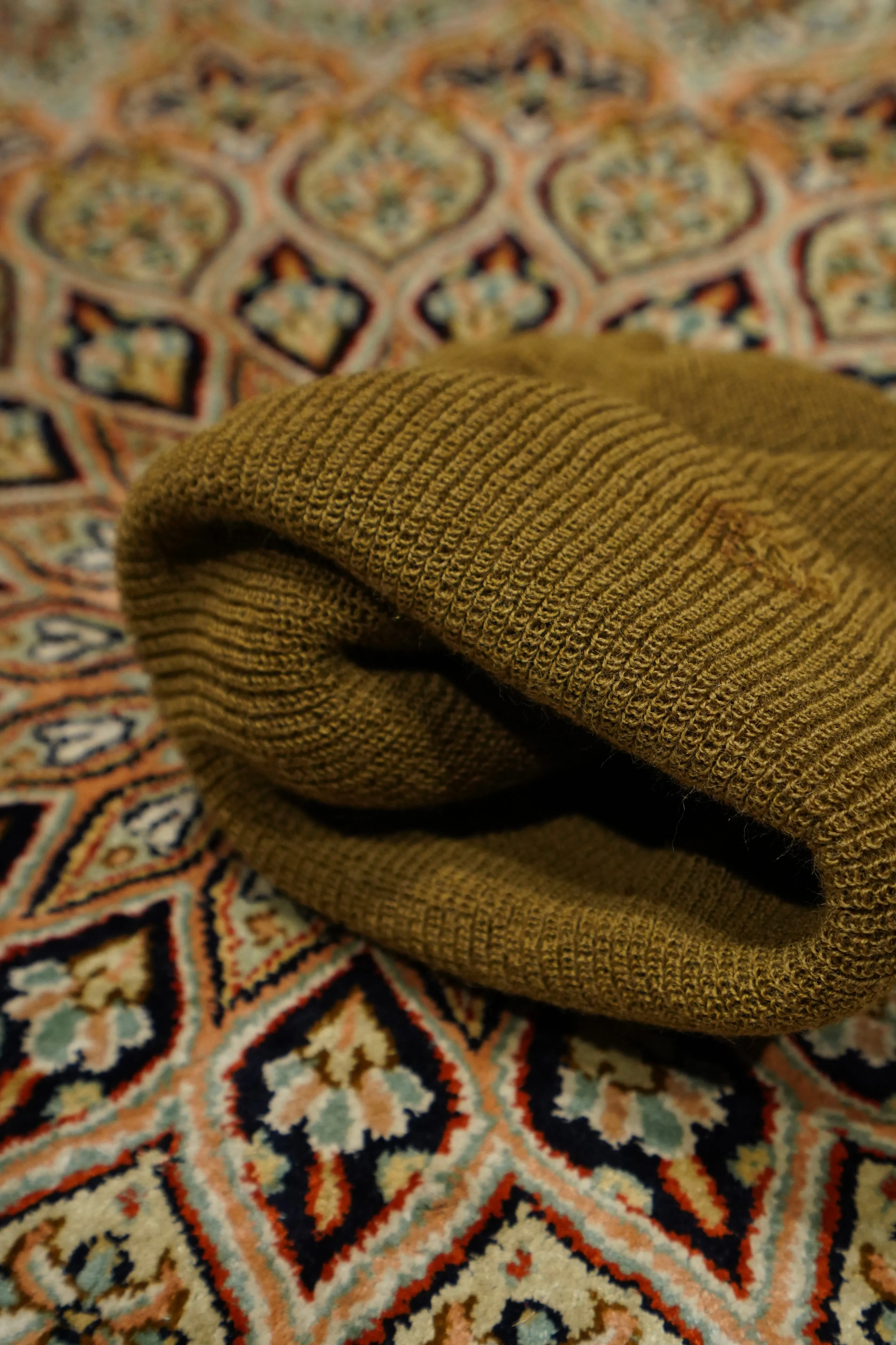 Children of the discordance CIGARETTE HOTEL KNIT CAP (BROWN)