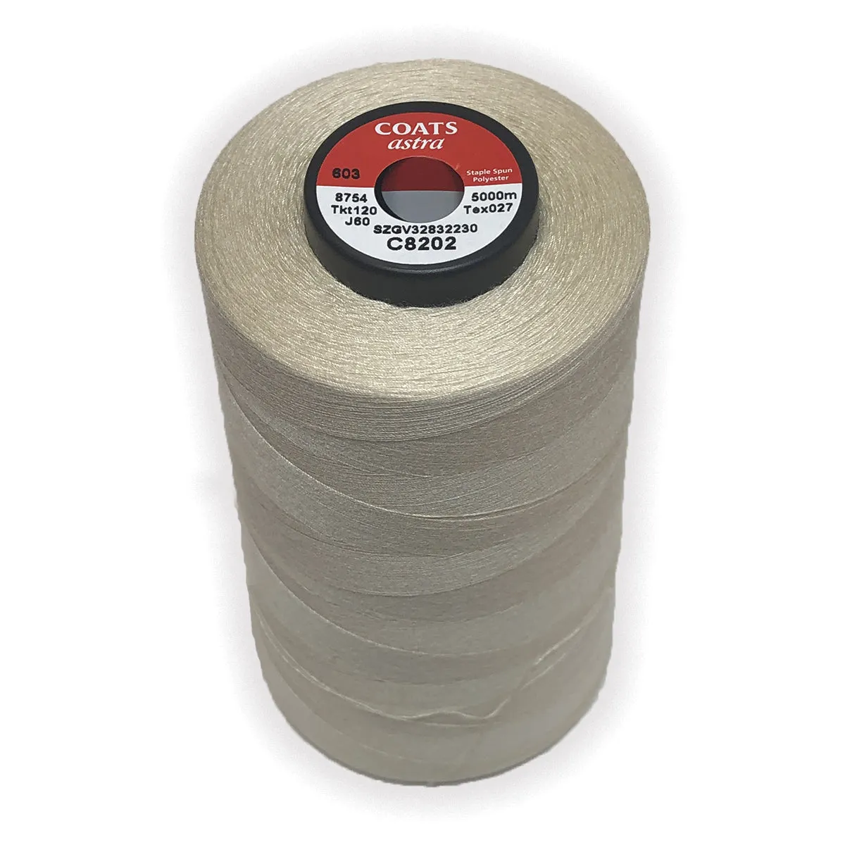 Coats Astra General Use 120 Thread - 5000m Cones