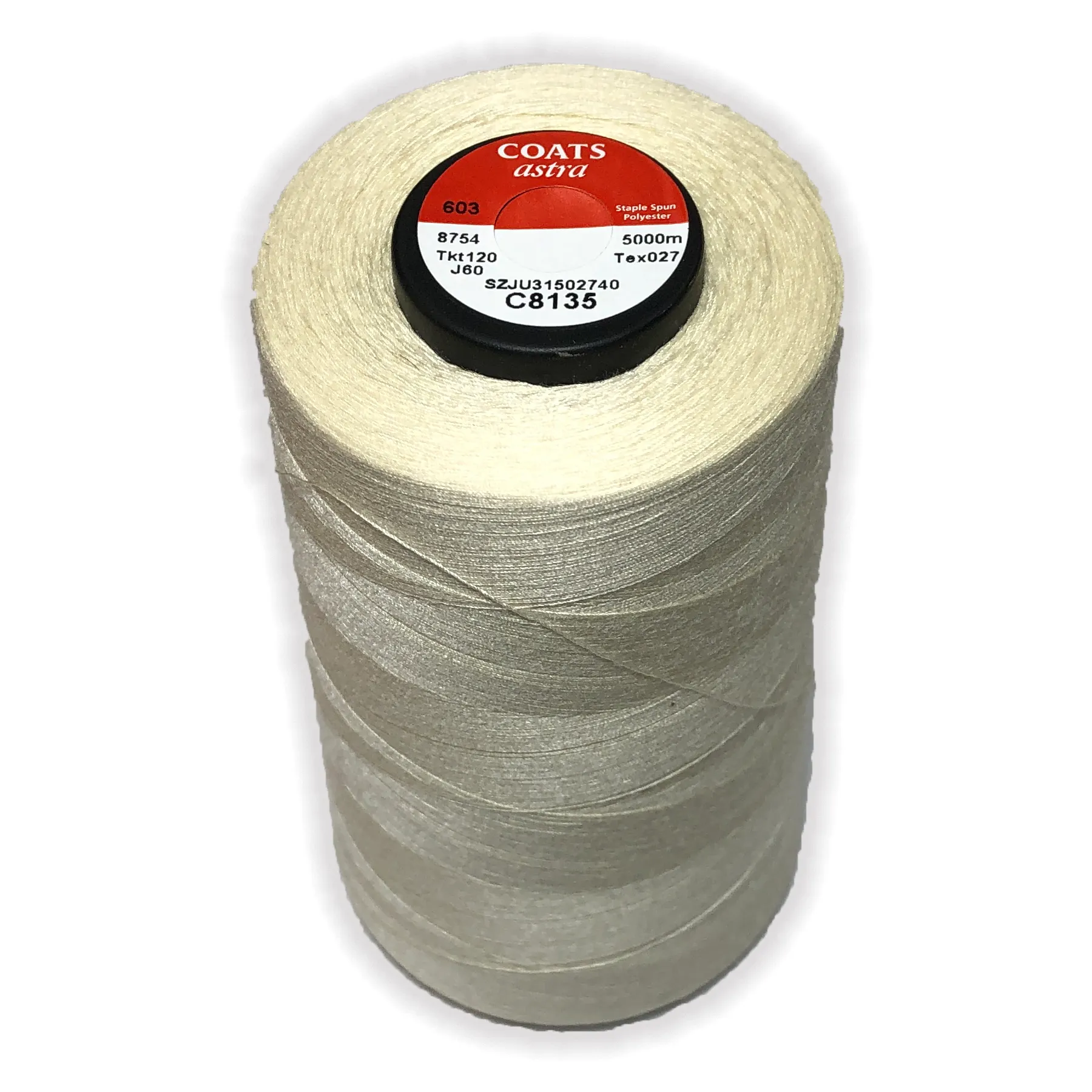 Coats Astra General Use 120 Thread - 5000m Cones