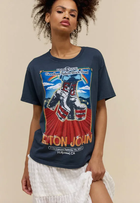 Daydreamer - Elton John Hollywood Boots Boyfriend Tee