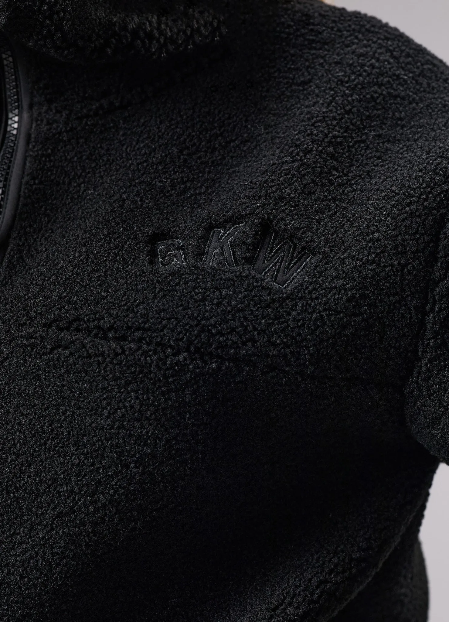 GKW Sports Luxe 1/4 Zip Fleece - Black