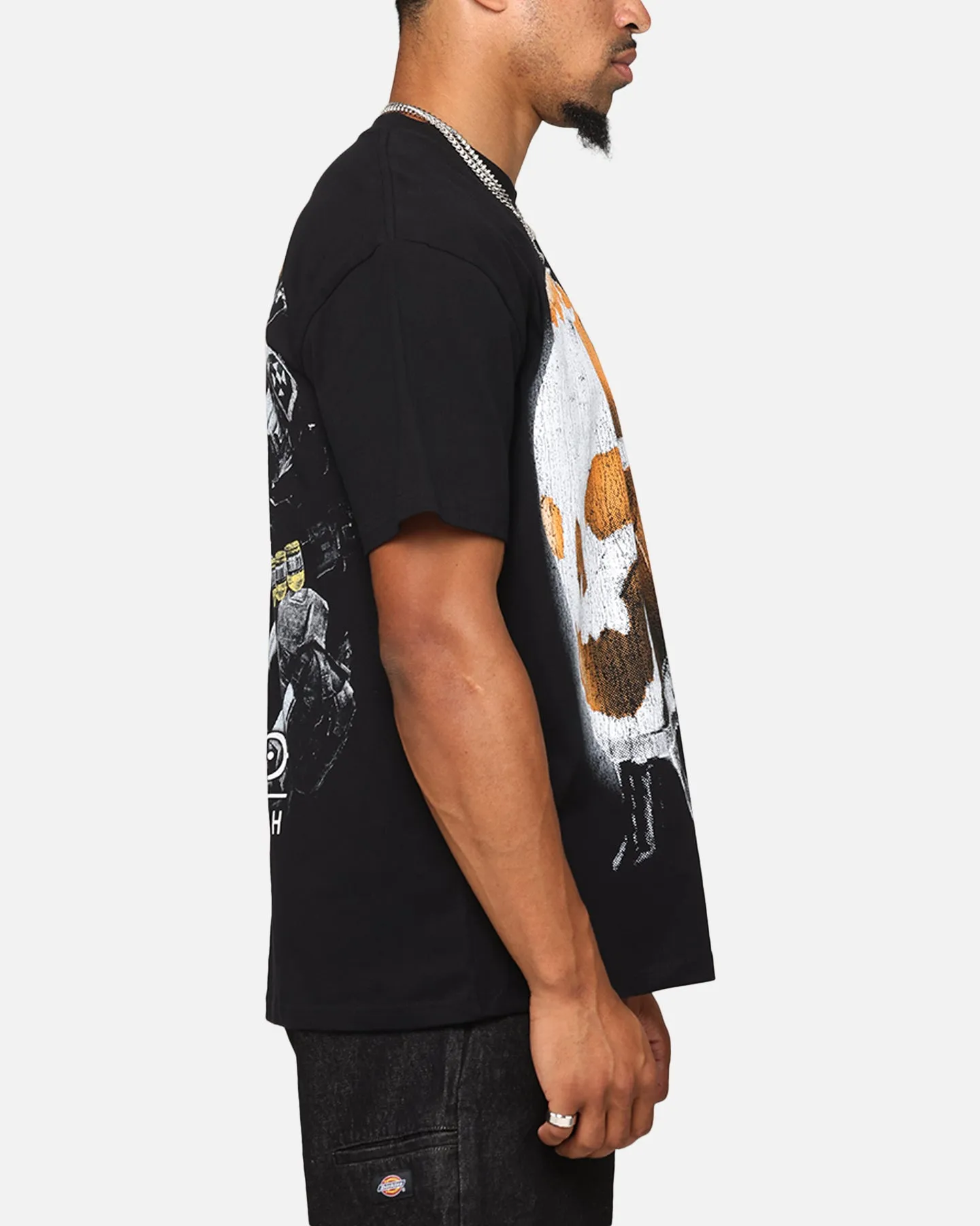 Goat Crew X Halo Halo Reach Emile Big Head Heavyweight T-Shirt Black