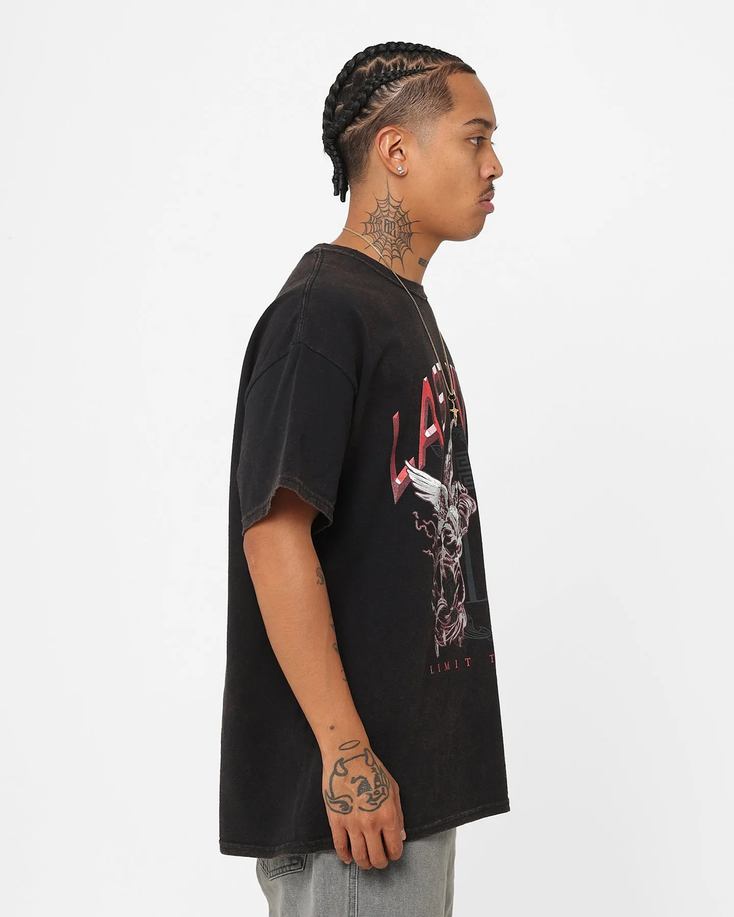 Last Kings Limit The Fear T-Shirt Vintage Black