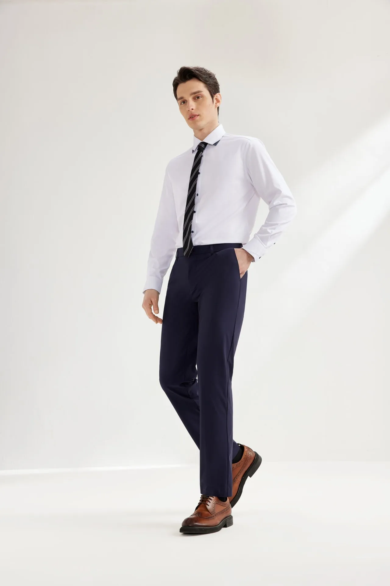 Lightweight Ultra Stretch Formal Pants in Smart Fit