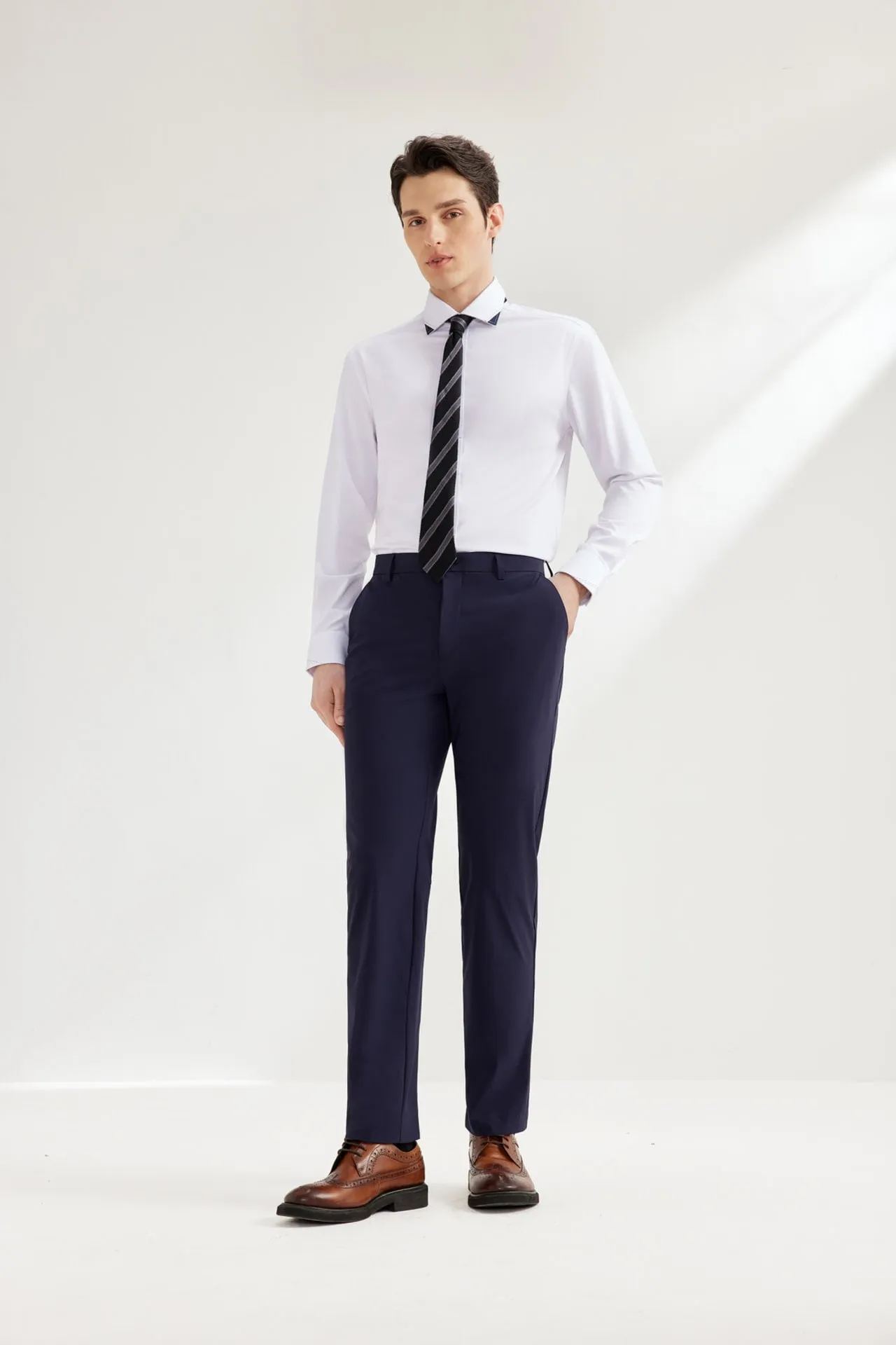 Lightweight Ultra Stretch Formal Pants in Smart Fit