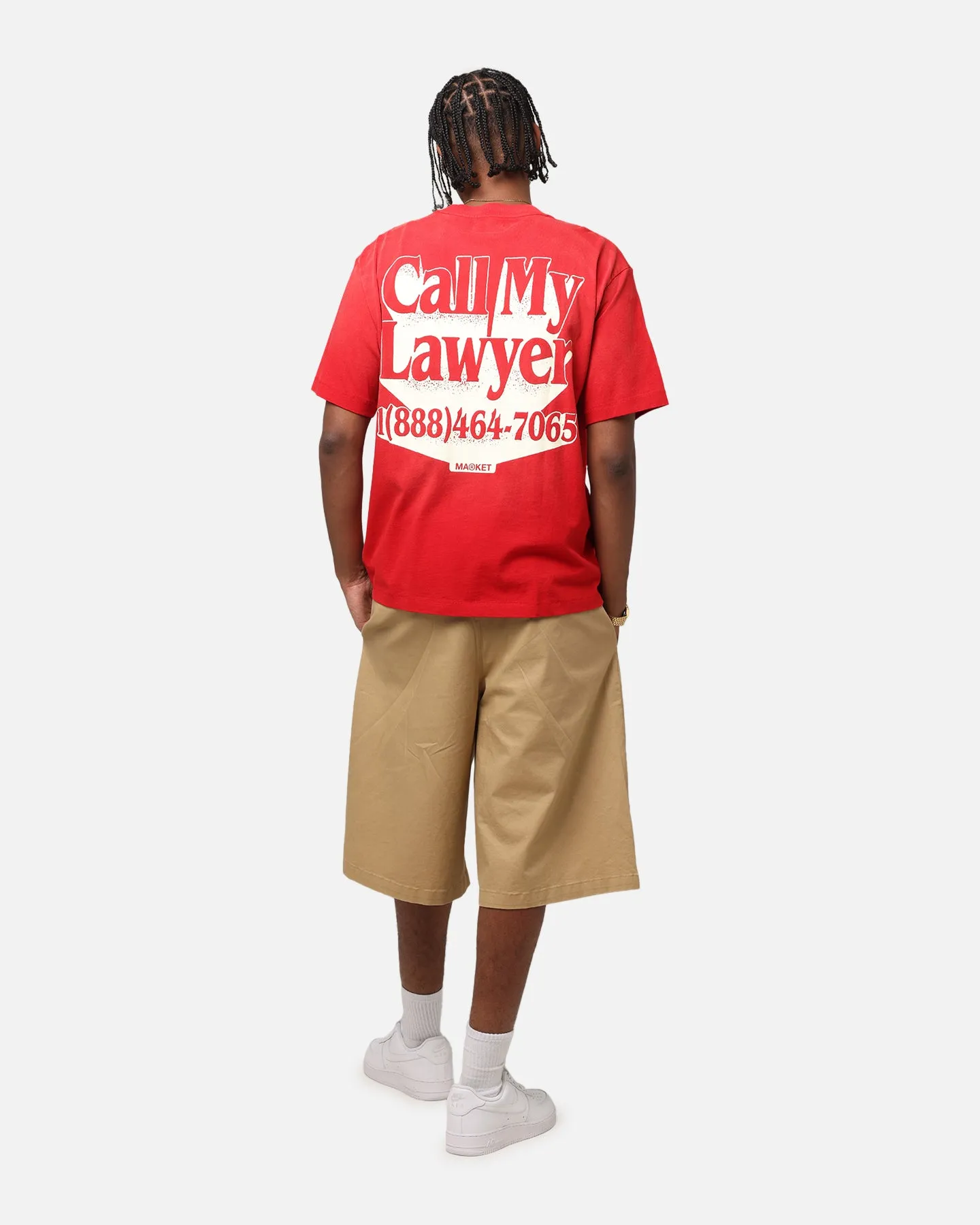 Market Call My Lawyer 3D T-Shirt Red