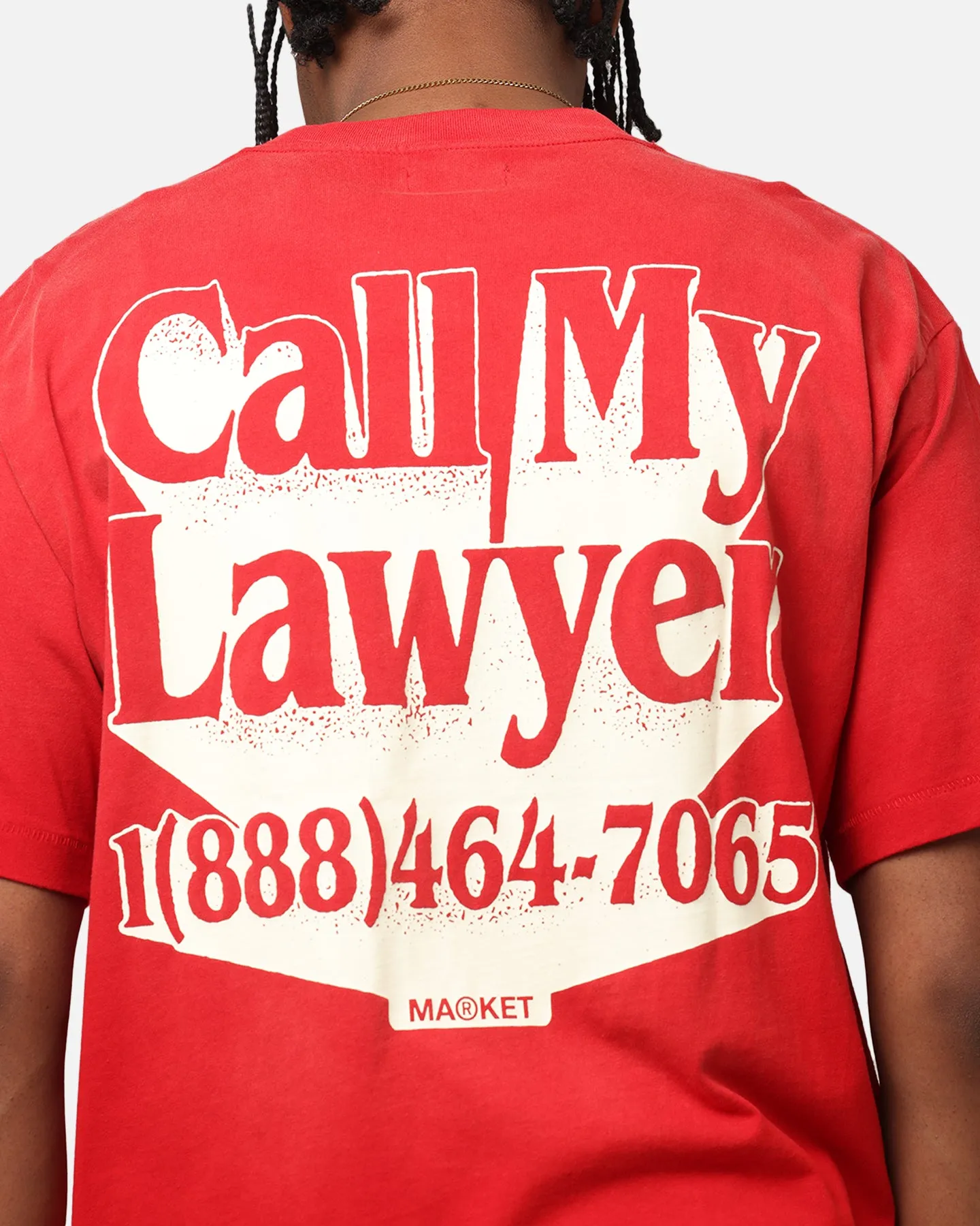 Market Call My Lawyer 3D T-Shirt Red