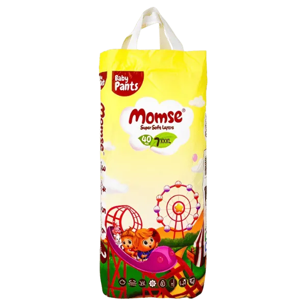 Momse Baby Pants XXXL No.7, 19Kg 40Pack
