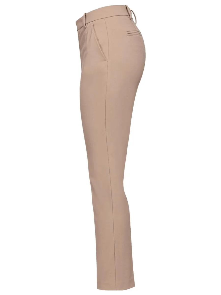 Pantaloni cigarette-fit punto stoffa