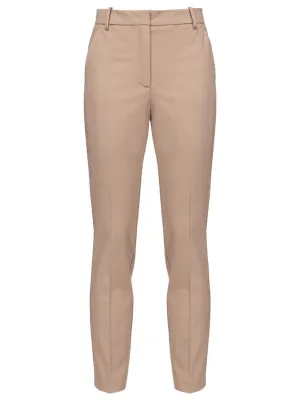 Pantaloni cigarette-fit punto stoffa