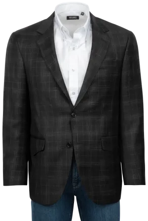 Pinto Ranch Black Plaid Sport Coat
