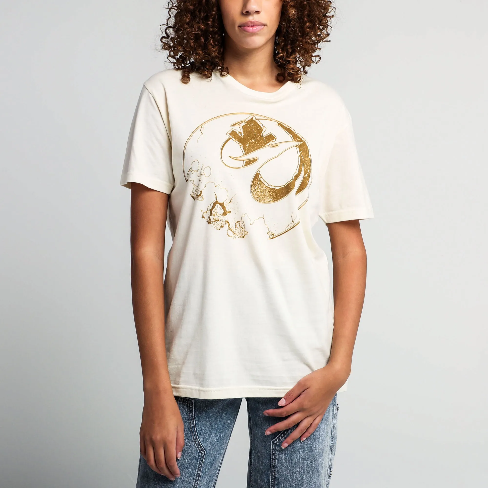 Sabine's Phoenix Rebel Symbol Natural Tee