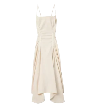 Silvia Dress in Bone