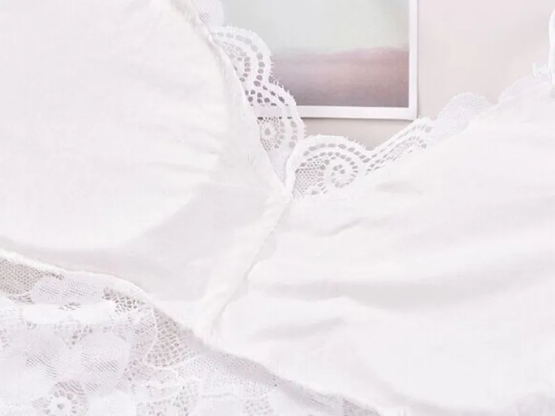 Sleeveless Lace Bra
