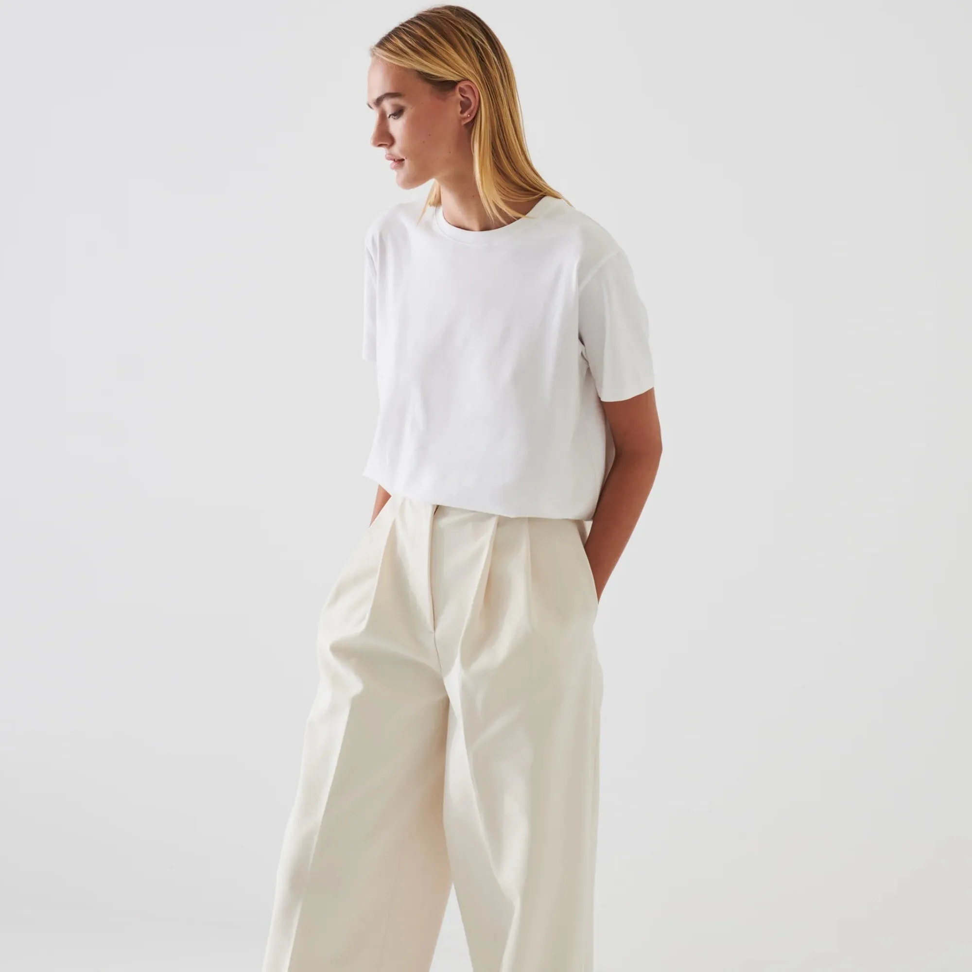 SS Iconic Boyfriend Crew (White)