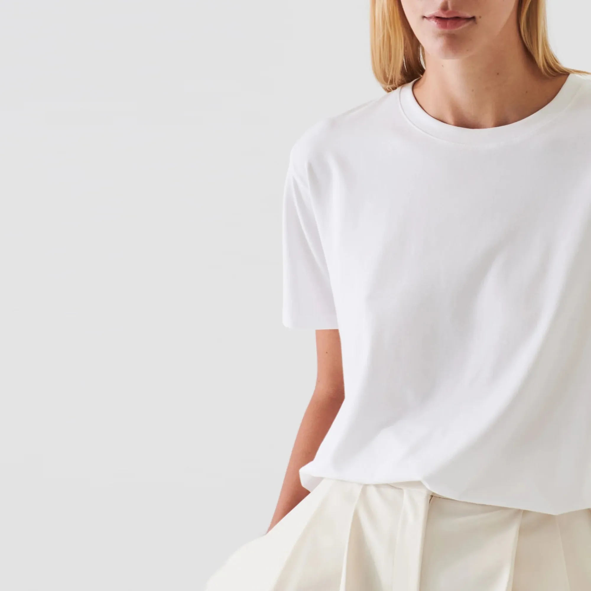 SS Iconic Boyfriend Crew (White)