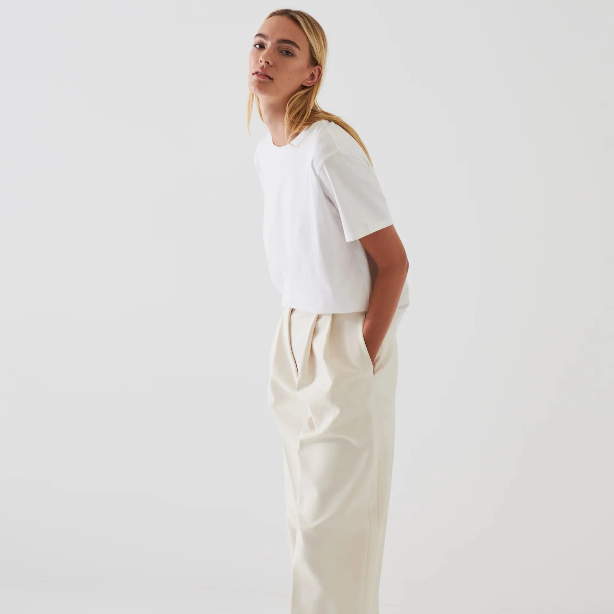 SS Iconic Boyfriend Crew (White)