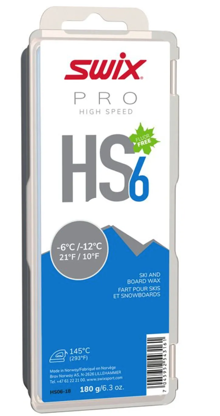 Swix HS6 Blue Ski Wax