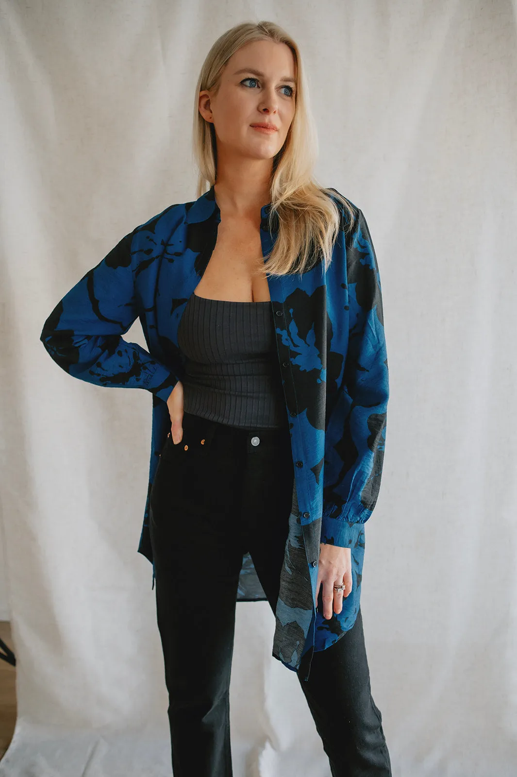 The Tie Tank Bodysuit by Saltwater Luxe - Black