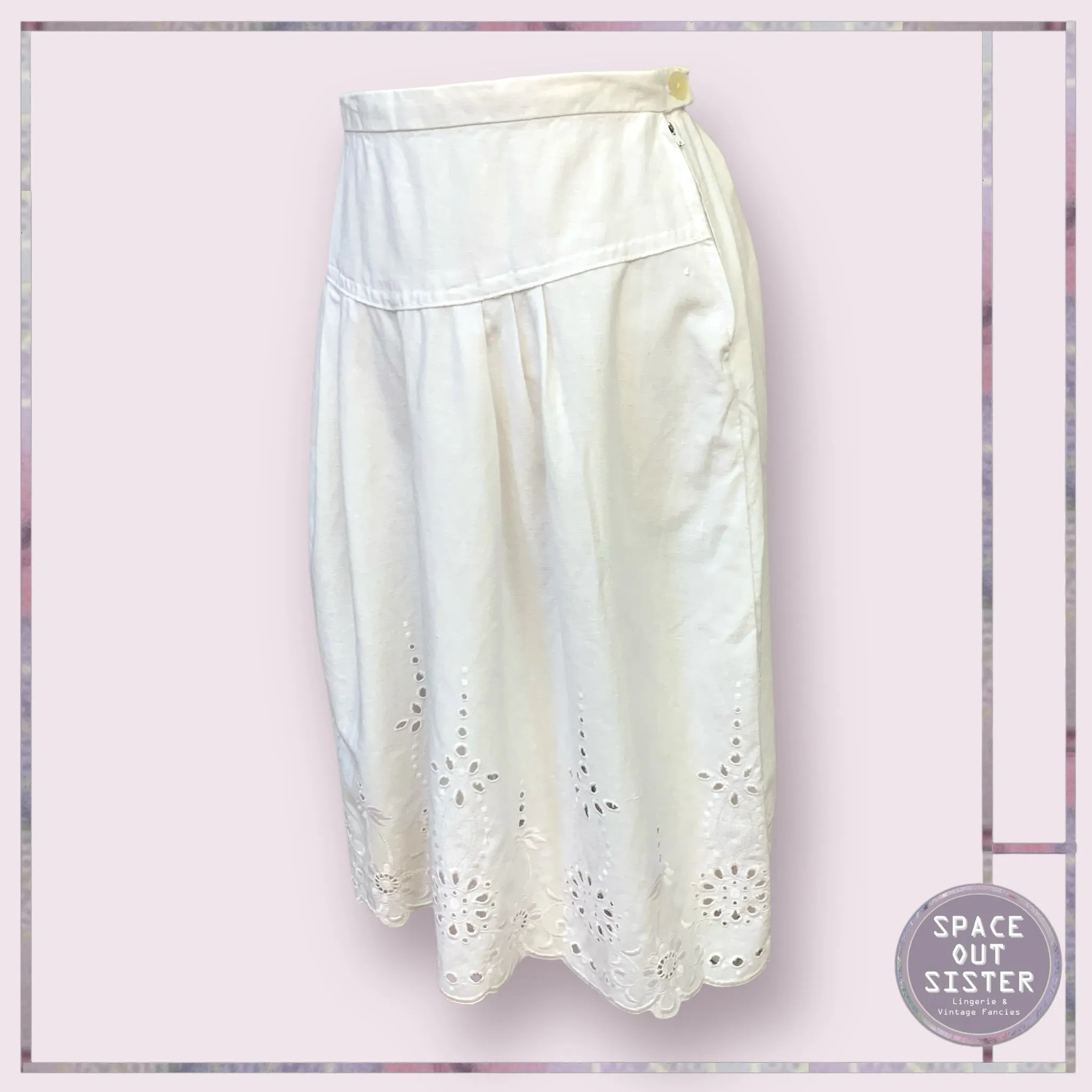 Vintage Button Petticoat