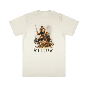 Willow Hero Poster Natural Tee