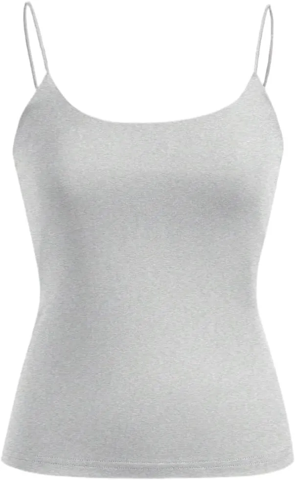 Women's Sleeveless 4pcs Pack Camisoles for Spring Summer Cami Tops